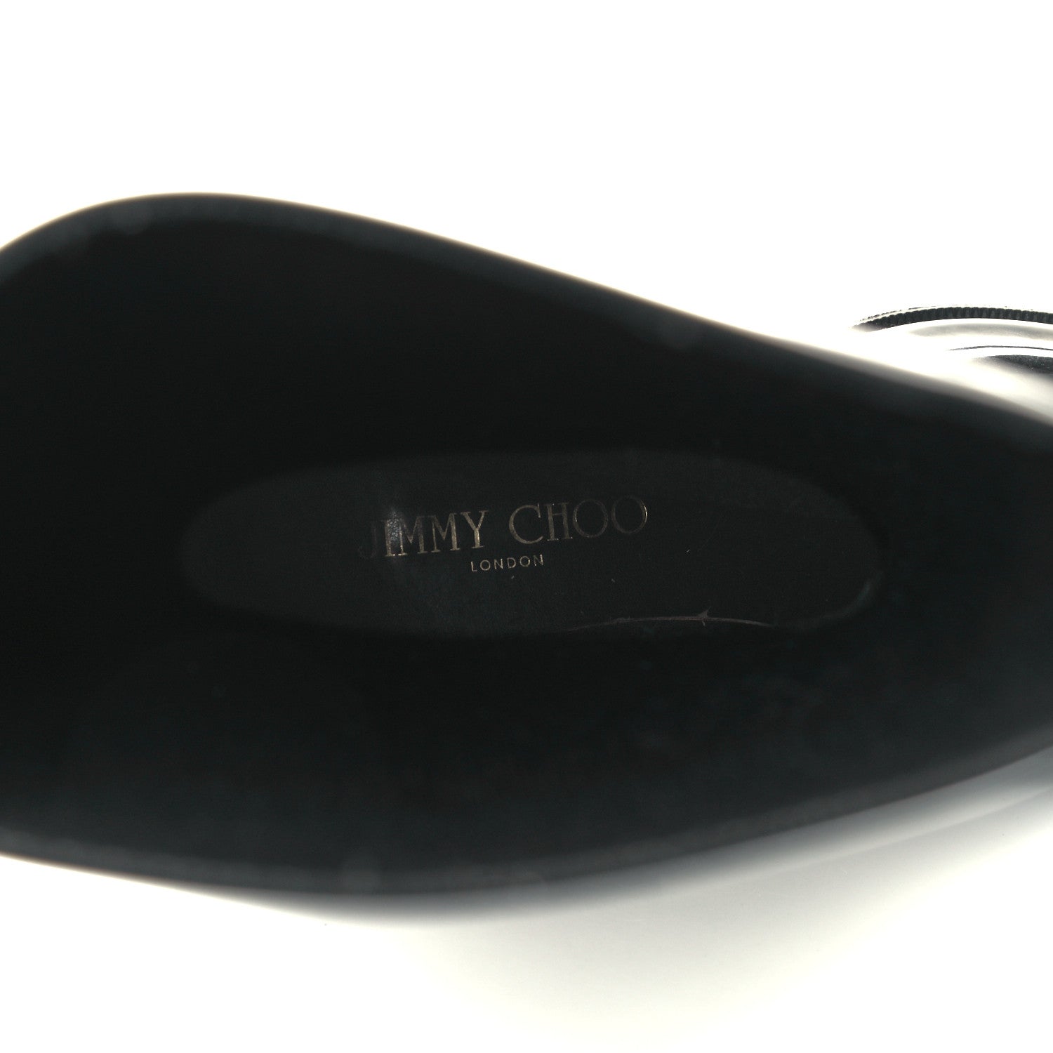 Jimmy Choo PVC Rubber Cheshire Rain Boots 39 Black 10 of 10