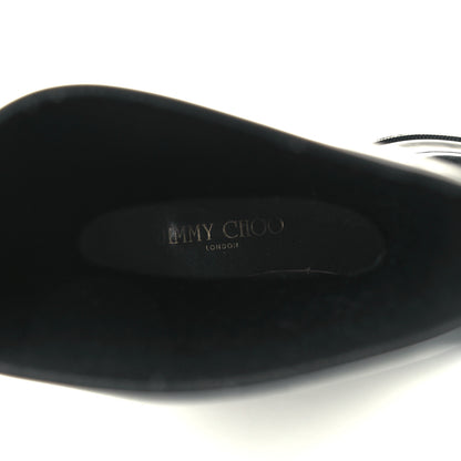 Jimmy Choo PVC Rubber Cheshire Rain Boots 39 Black 10 of 10