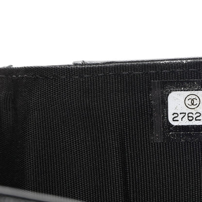 Chanel Caviar Quilted Small Boy Flap Wallet Black 9 of 11