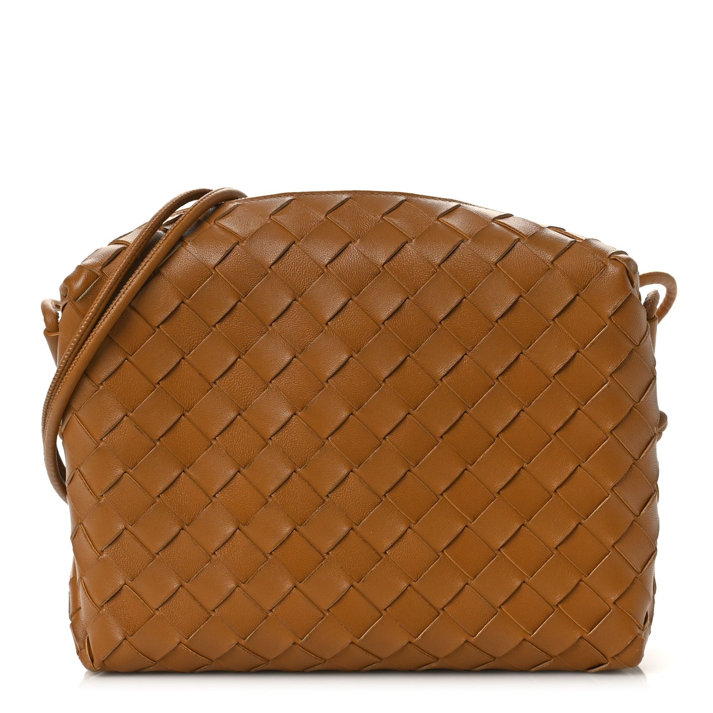 Nappa Intrecciato Small Loop Camera Bag Cob