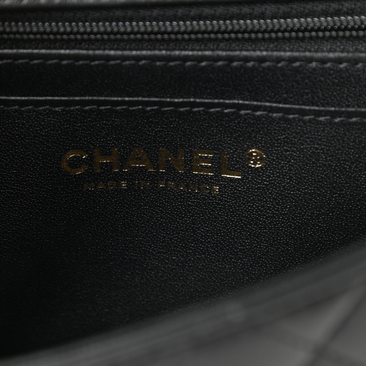 Chanel Lambskin Quilted Mini Top Handle Rectangular Flap Black 6 of 12