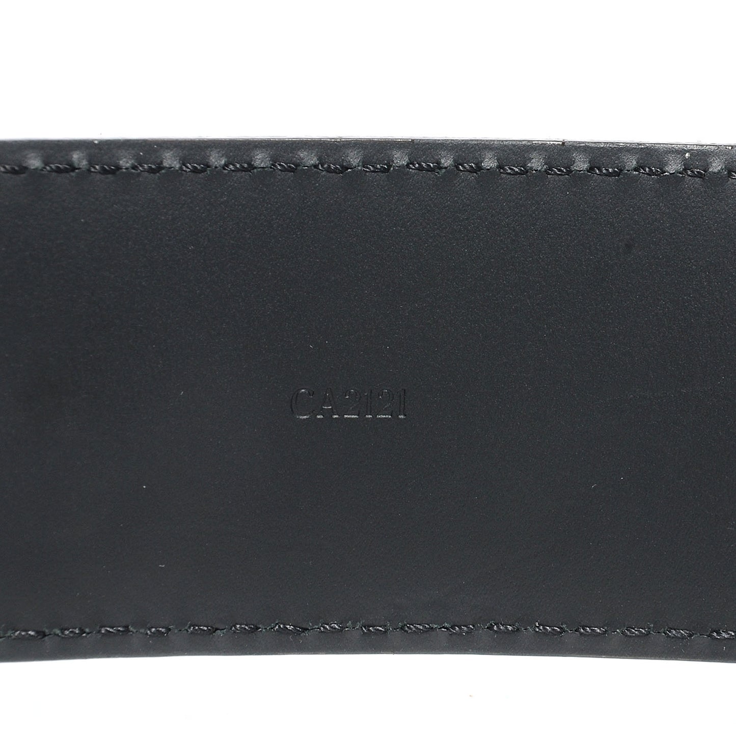 Suede Damier LV Initiales 40MM Belt 95 38 Moka