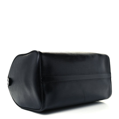 Louis Vuitton Epi Speedy 30 Black 4 of 12