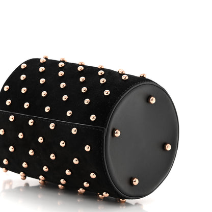 Alexander Wang Suede Calfskin Mini Roxy Bucket Bag Black 10 of 11