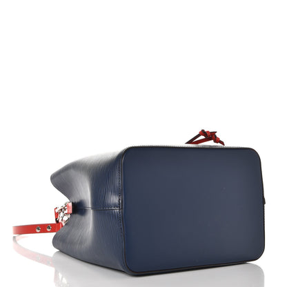 Louis Vuitton Epi Neonoe Indigo Coquelicot 5 of 9