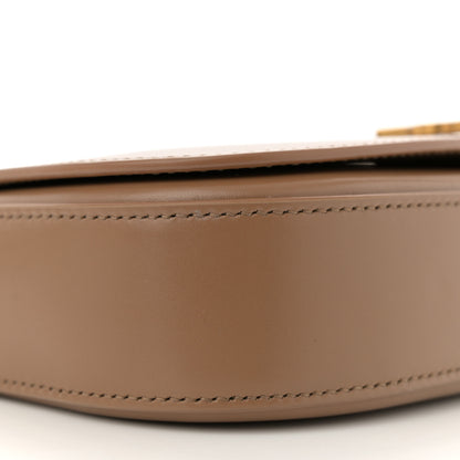 Saint Laurent Box Calfskin Mini Voltaire Shoulder Bag Dark Cork 9 of 11