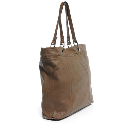 Burberry Leather Packable Tote Brown 3 of 7