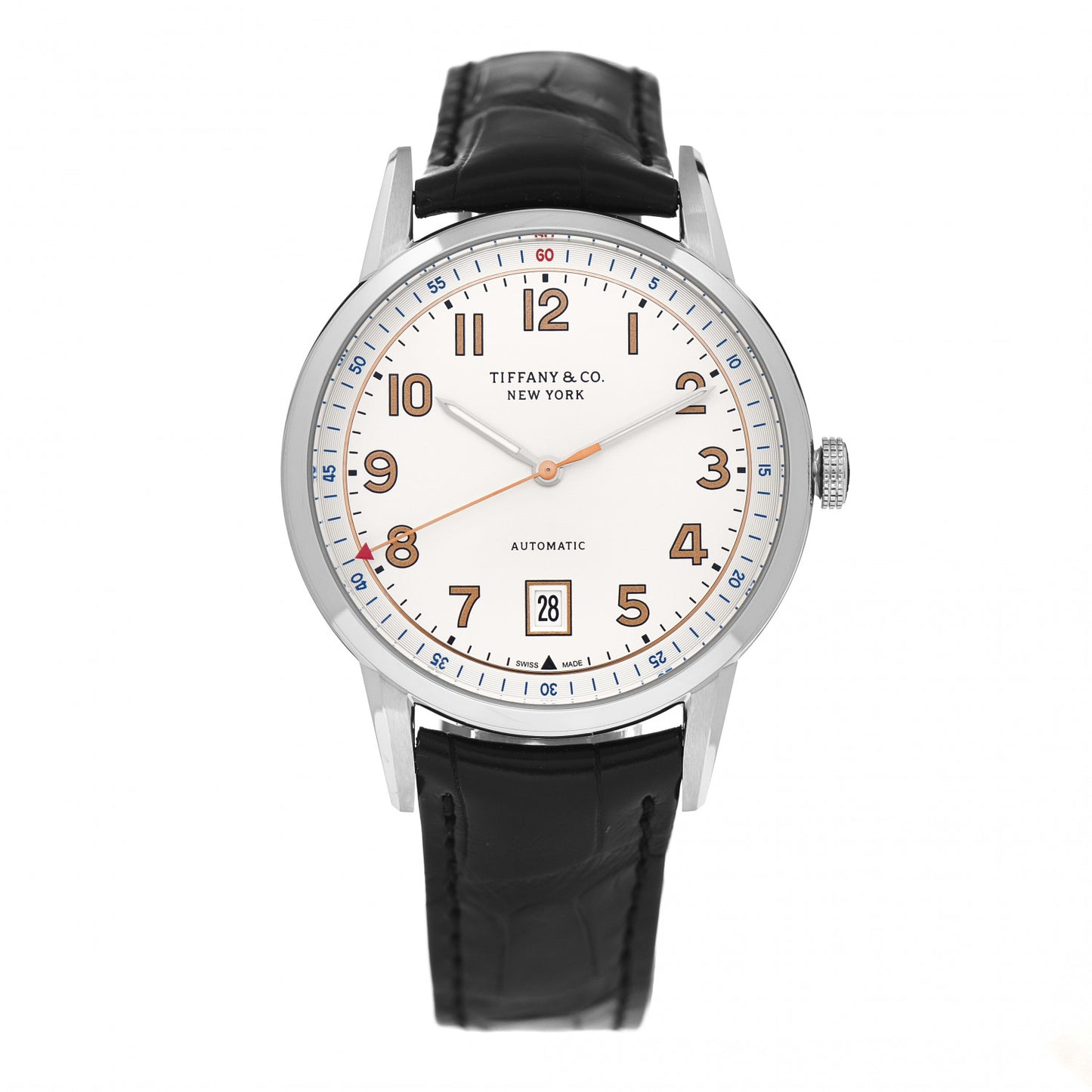 Stainless Steel Alligator 40mm CT60 3-Hand Automatic Watch