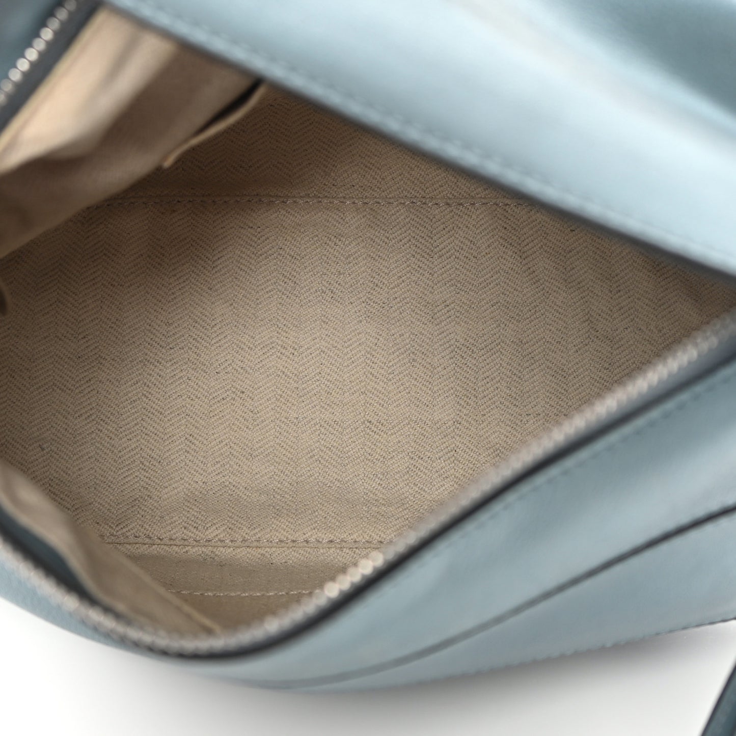 Calfskin Small Puzzle Bag Stone Blue