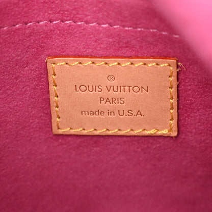 Louis Vuitton Denim Baggy PM Fuchsia 6 of 10