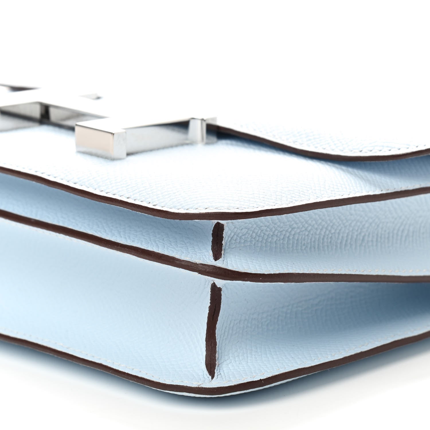 Hermes Epsom Constance 18 Bleu Brume 7 of 9