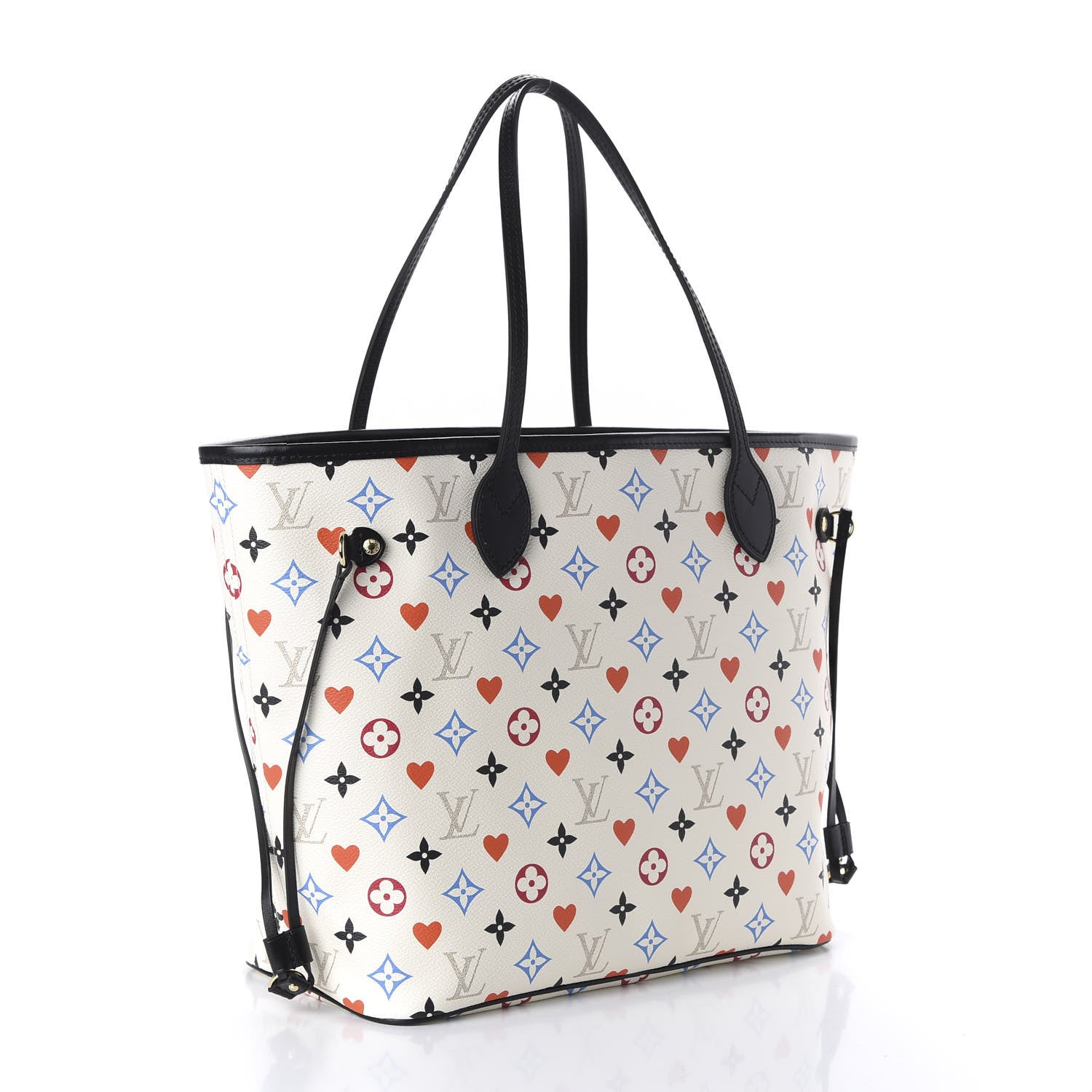 Louis Vuitton Game On Neverfull MM White 3 of 11