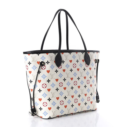 Louis Vuitton Game On Neverfull MM White 3 of 11