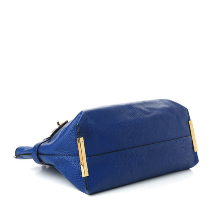 Chloe Calfskin Large Charlotte Tote Majesty Blue 4 of 10