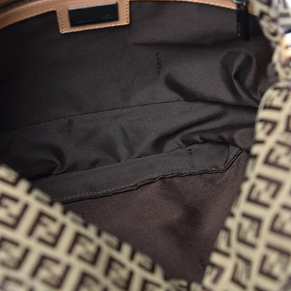Fendi Zucchino Baguette Beige 19 of 19