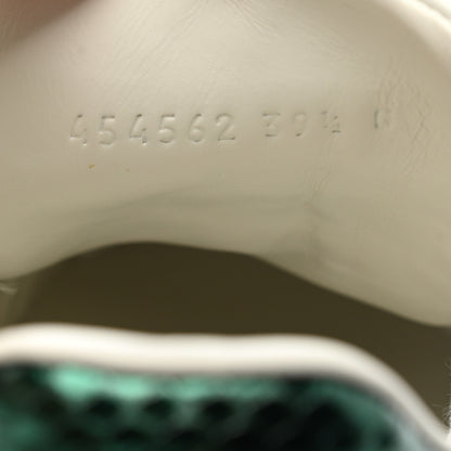 Gucci Calfskin Ayers Web Star Embroidered Womens Ace Sneakers 39.5 White Multi 9 of 12