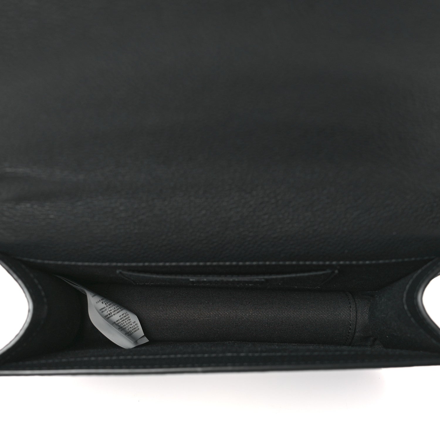 Versace Grainy Calfskin Virtus Chain Crossbody Black 5 of 8