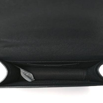 Versace Grainy Calfskin Virtus Chain Crossbody Black 5 of 8