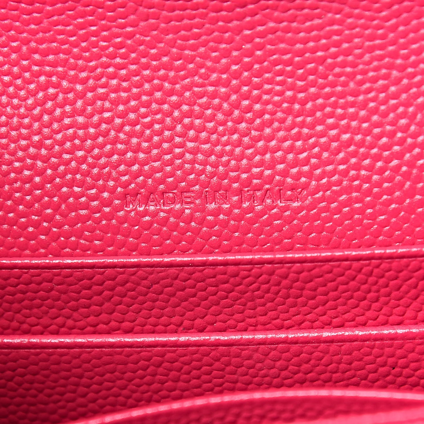 Grain De Poudre Matelasse Chevron Small Monogram Envelope Wallet Bubblegum