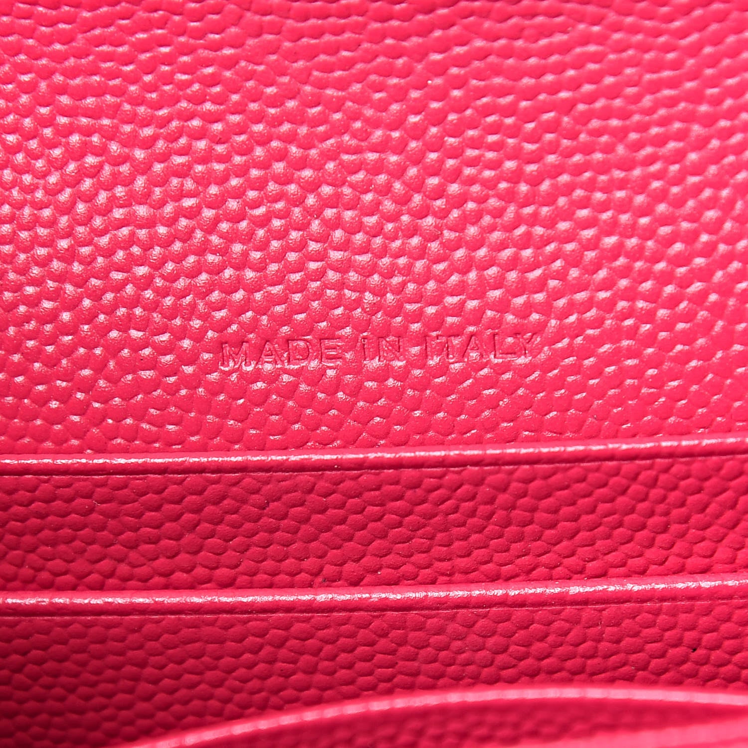 Saint Laurent Grain De Poudre Matelasse Chevron Small Monogram Envelope Wallet Bubblegum 9 of 10