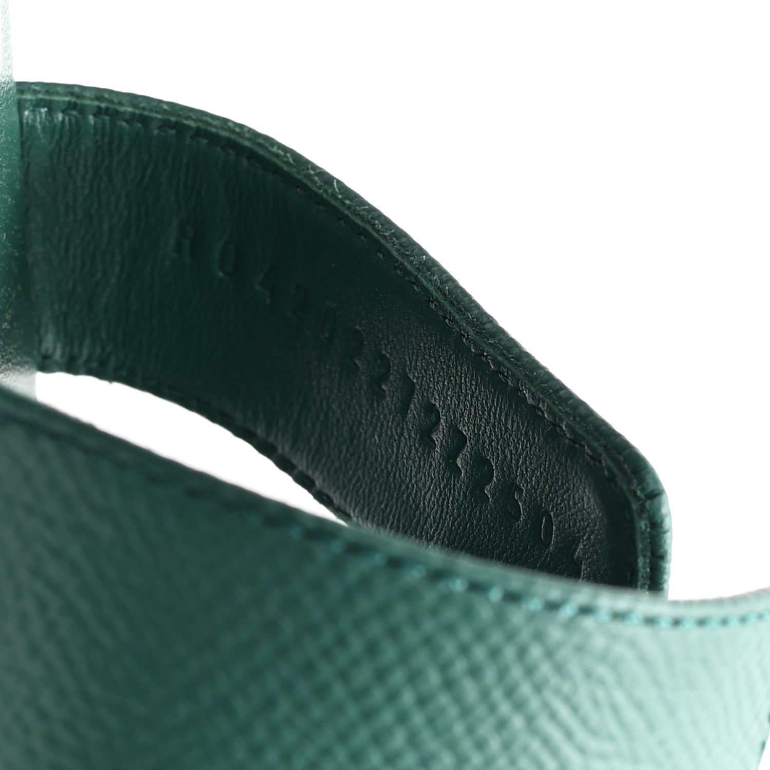 Hermes Epsom Oran Sandals 39.5 Vert Bouteille 9 of 9