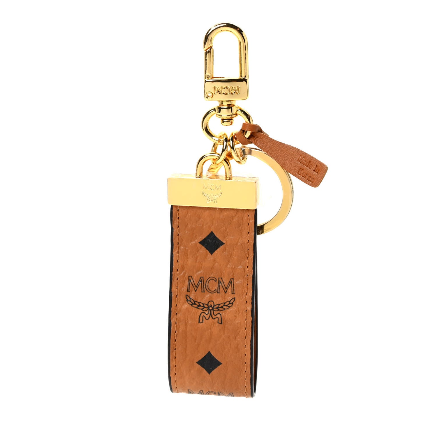 Visetos Key Ring Cognac