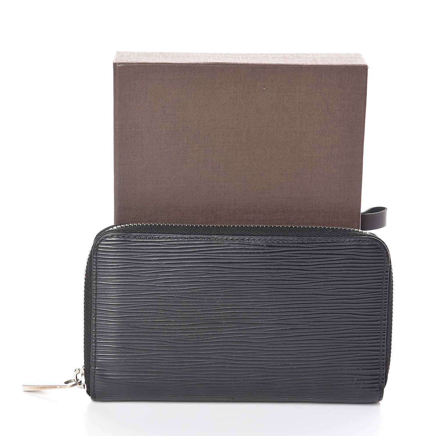 Louis Vuitton Epi Zippy Compact Wallet Black 9 of 9