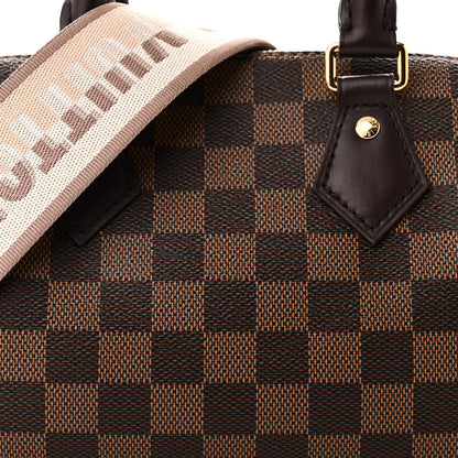 Louis Vuitton Damier Ebene Speedy Bandouliere 20 7 of 9
