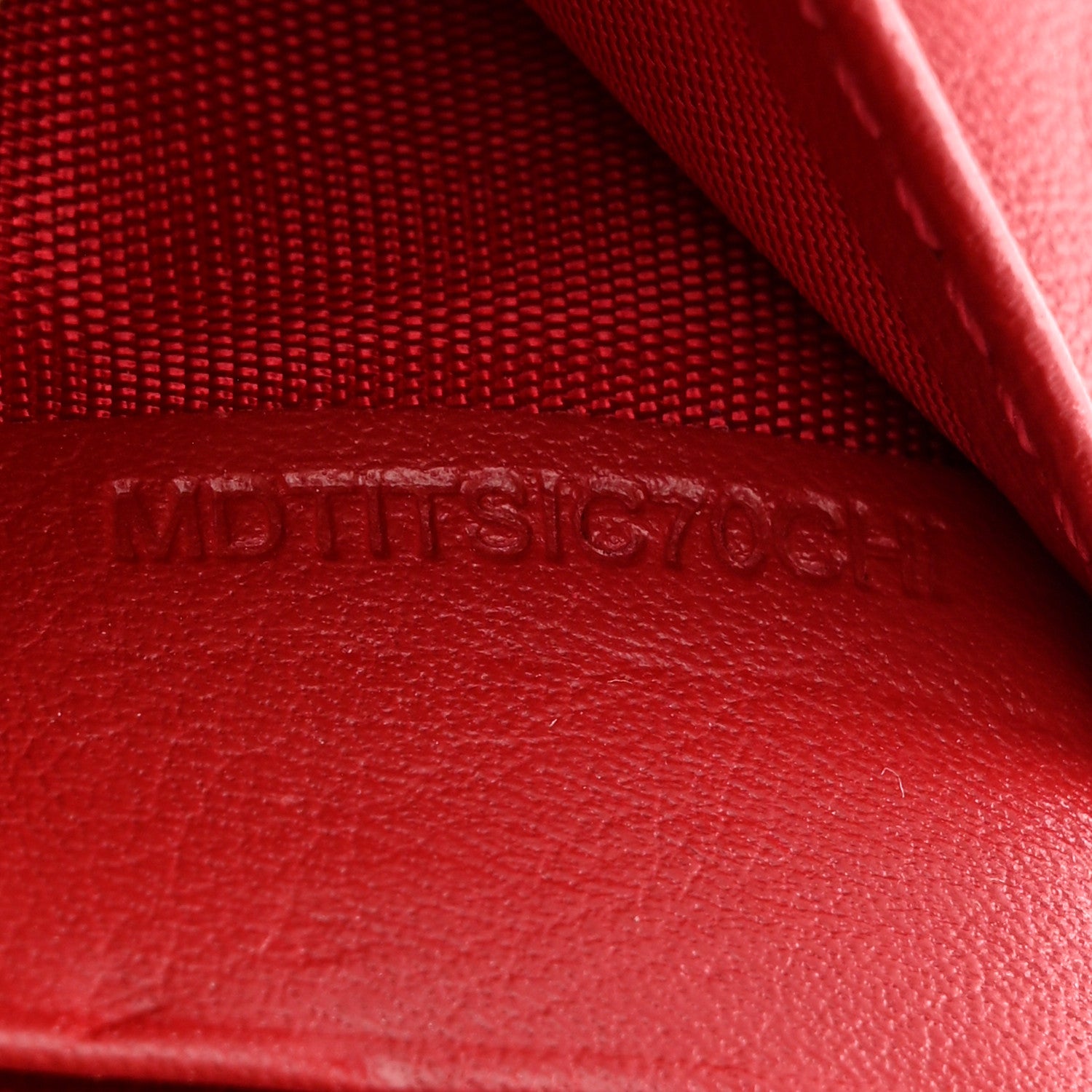 Burberry Patent Glitter Porter Continental Wallet Red 8 of 9