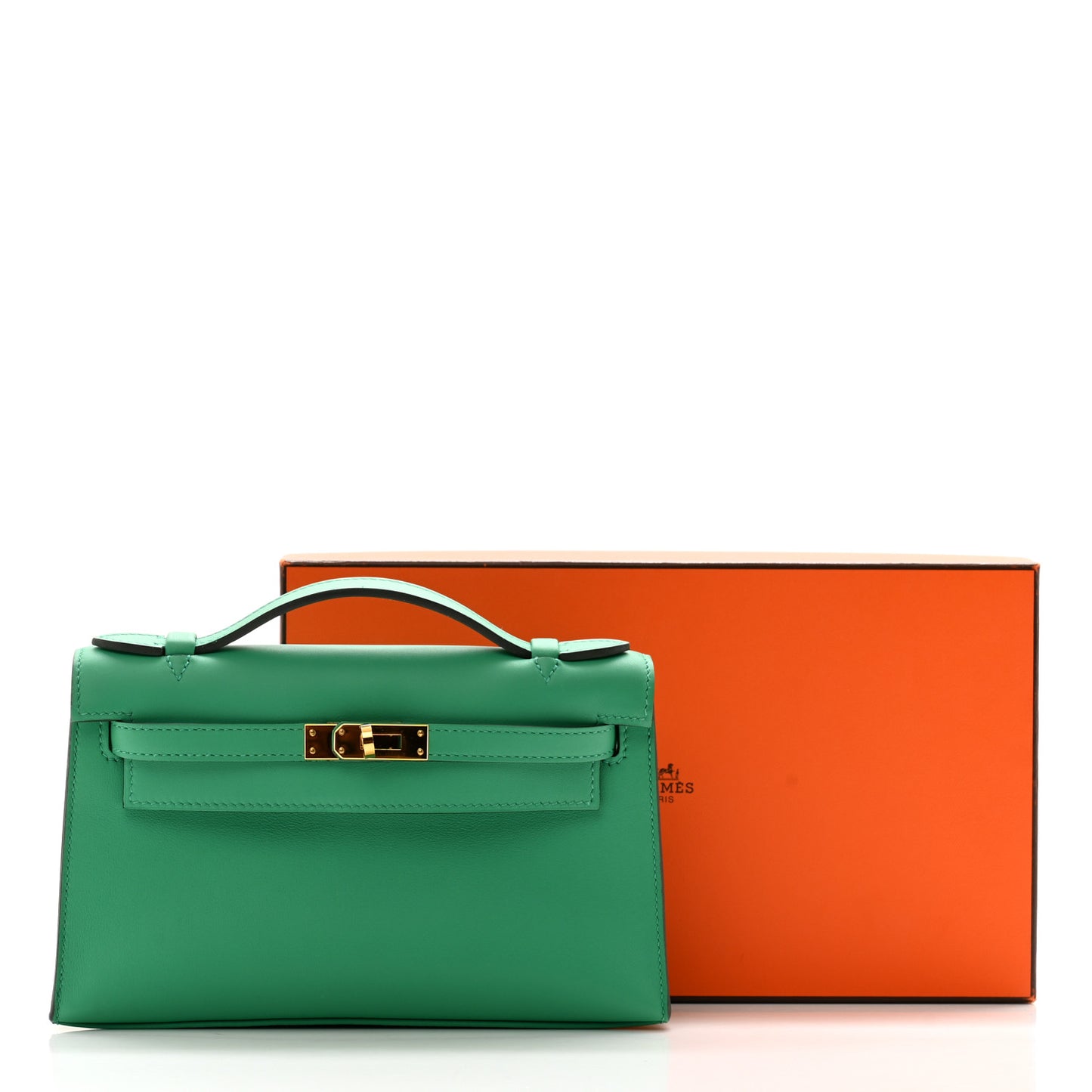 Swift Kelly Pochette Clutch Menthe