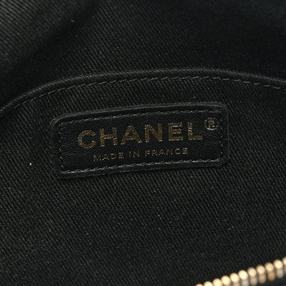 Chanel Caviar Stitched Banane Waist Bag Fanny Pack Black 6 of 9