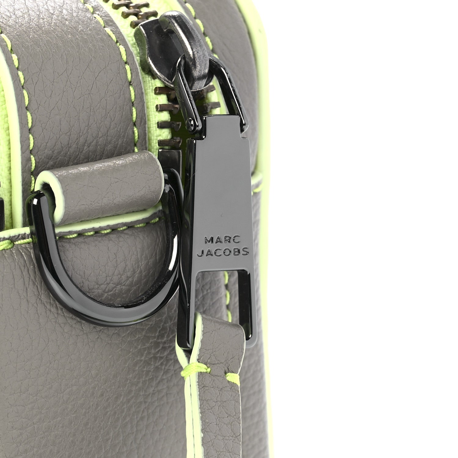 Marc Jacobs Calfskin Quilted The Moto Shot 21 Bag Moon Rock 10 of 14