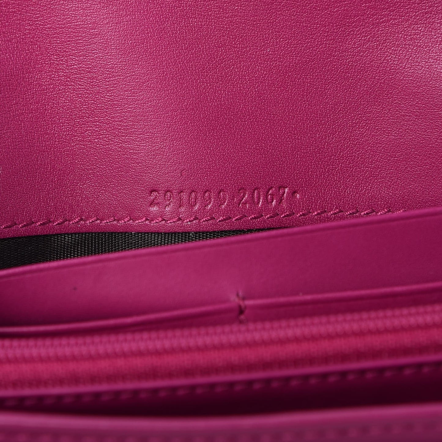 Soft Microguccissma Dice Continental Flap Wallet Bright Bouganville