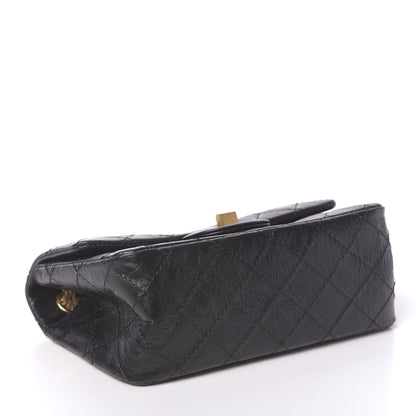 Chanel Aged Calfskin Quilted 2.55 Reissue Mini Flap Black 4 of 11