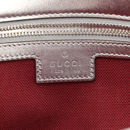 Gucci Metallic Calfskin Matelasse Small GG Marmont Shoulder Bag Silver 6 of 10