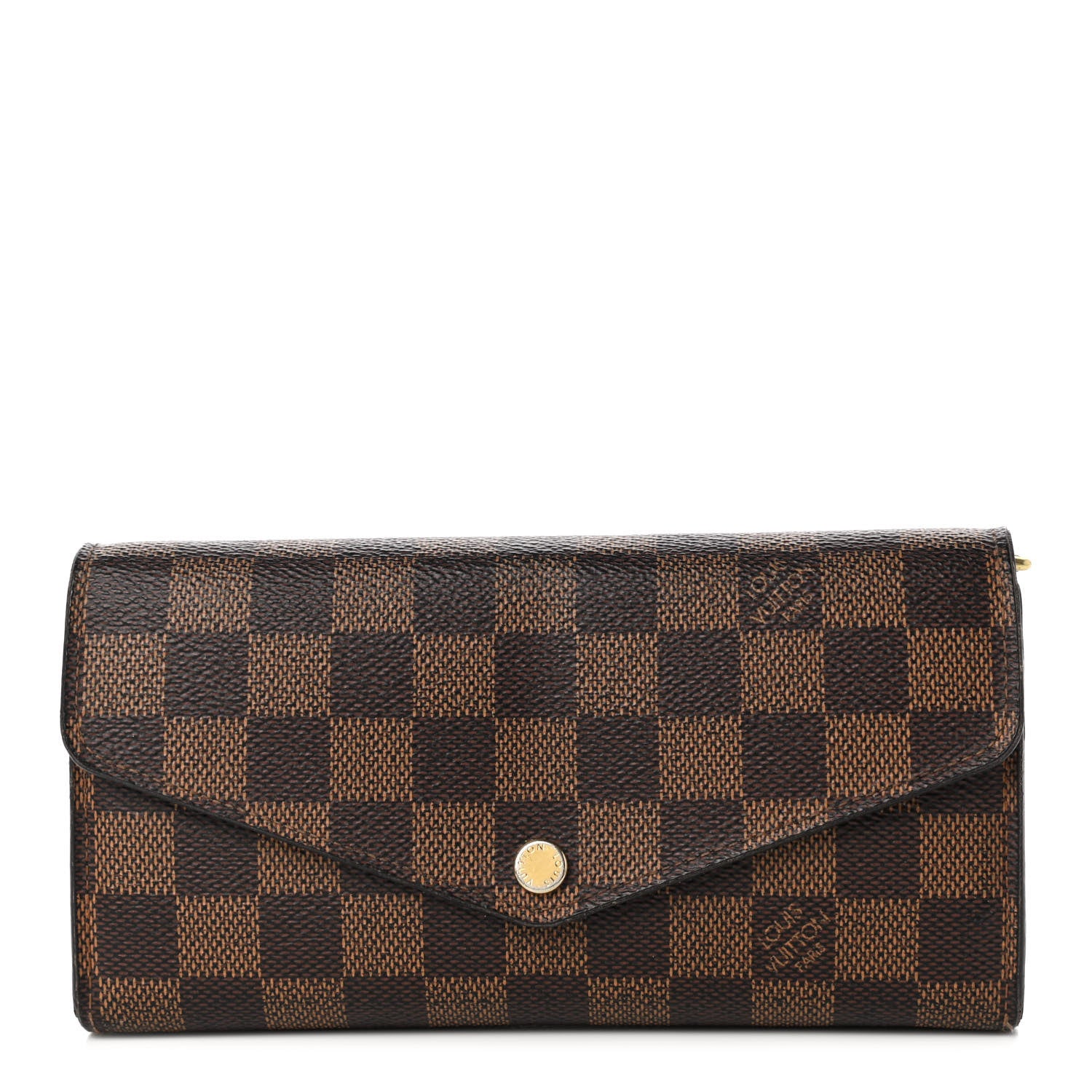 Louis Vuitton Damier Ebene Sarah Wallet NM 1 of 11