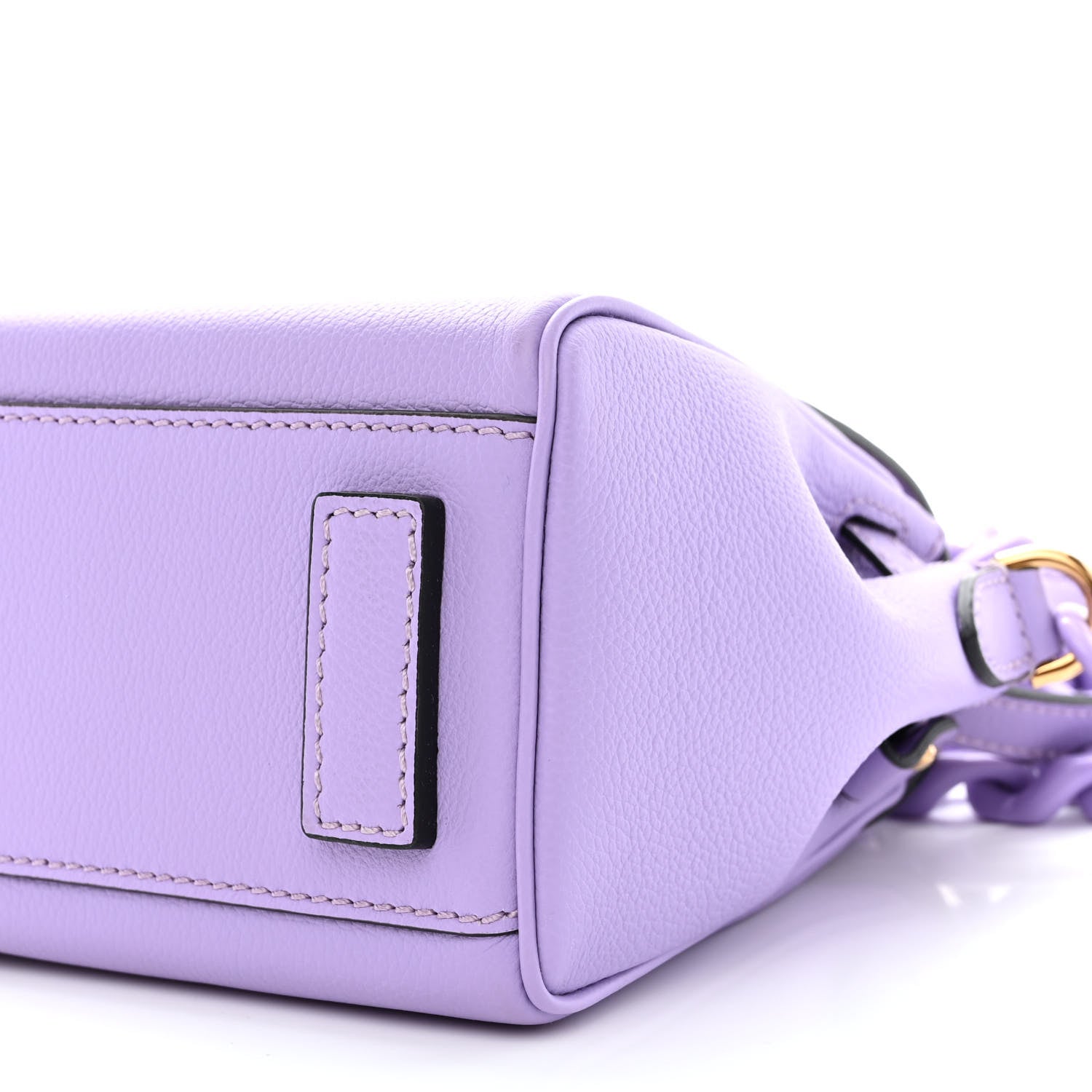 Versace Calfskin Small La Medusa Top Handle Handbag Lilac 10 of 12
