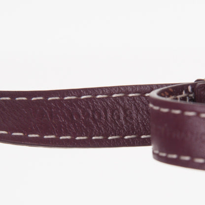 Goyard Goyardine Sesame Key Holder Burgundy 4 of 5