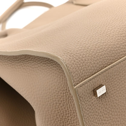 The Row Grained Calfskin Soft Margaux 17 Dark Taupe 12 of 13