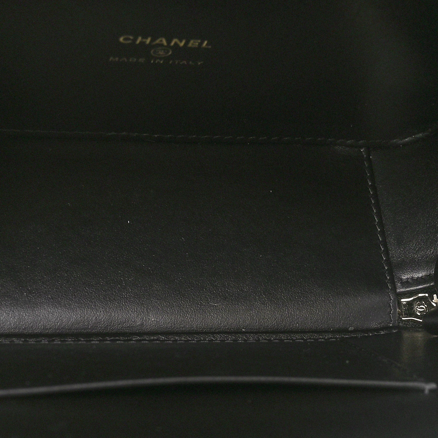Chanel Caviar Quilted Top Handle Vanity Case Black 5 of 11
