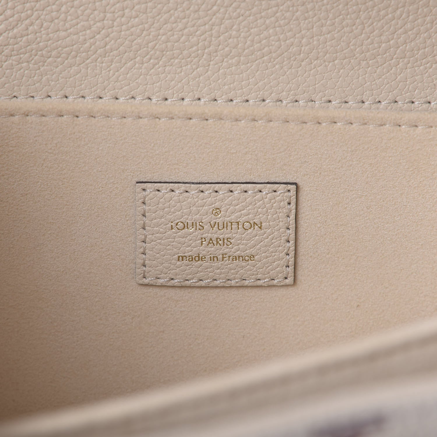 Louis Vuitton Empreinte Monogram Giant Pochette Metis Creme Bois De Rose 8 of 11
