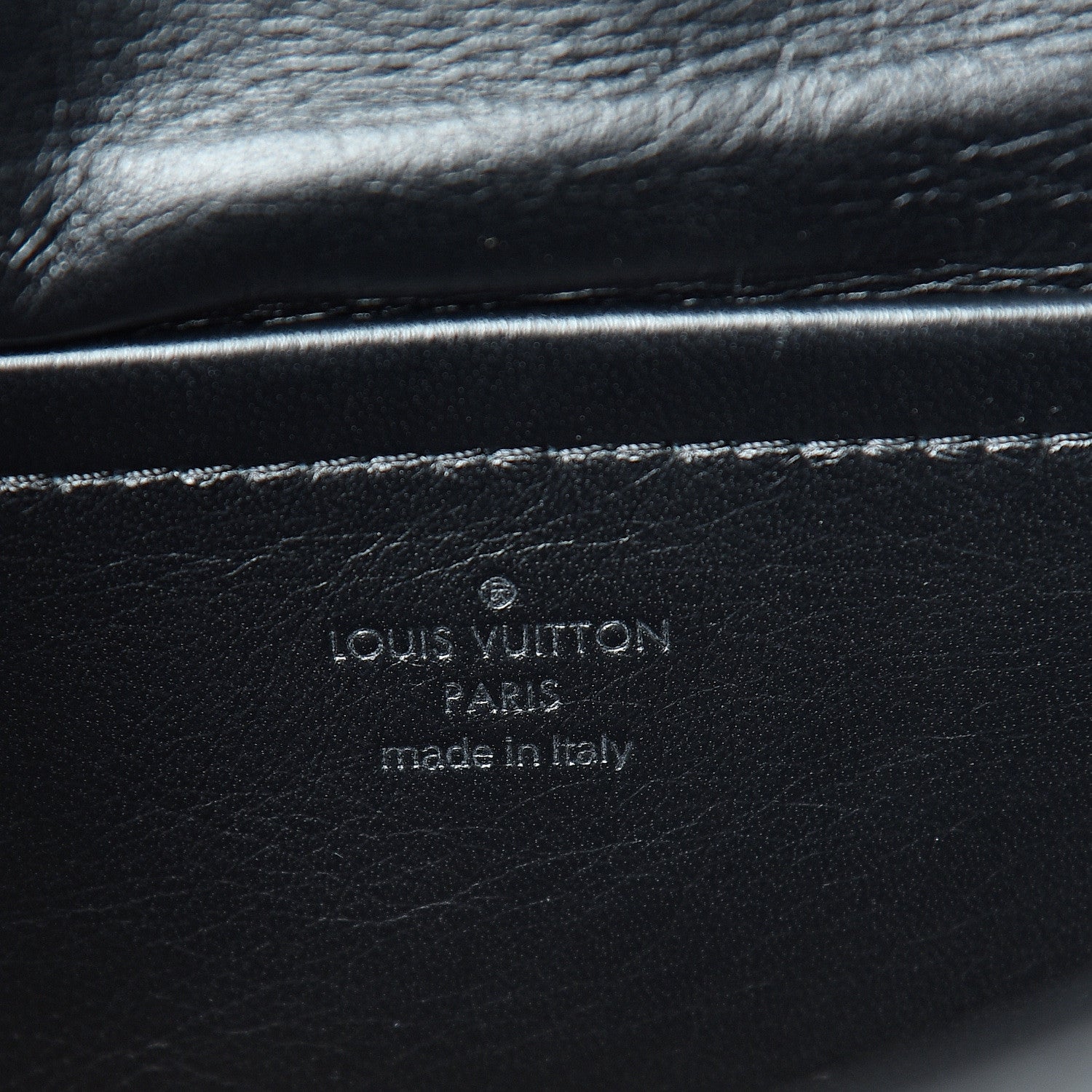 Louis Vuitton Lambskin Malletage Pochette Flap Natural 5 of 16