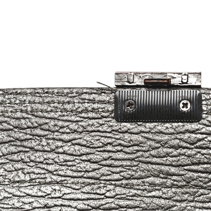 3.1 Phillip Lim Metallic Textured Calfskin Mini Pashli Satchel Silver 13 of 18