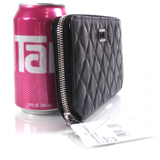 Leather Reissue Striped Quilted Zip Wallet