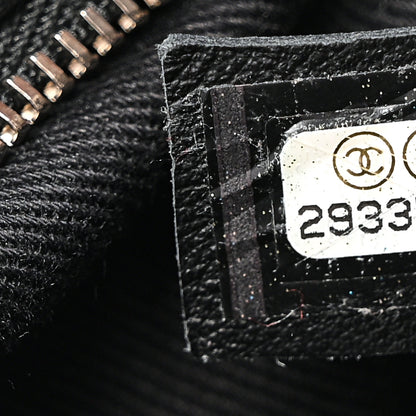 Chanel Lambskin Quilted Uniform Crossbody Bag Black 7 of 11