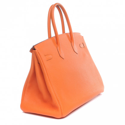 Hermes Togo Birkin 35 Orange 3 of 10