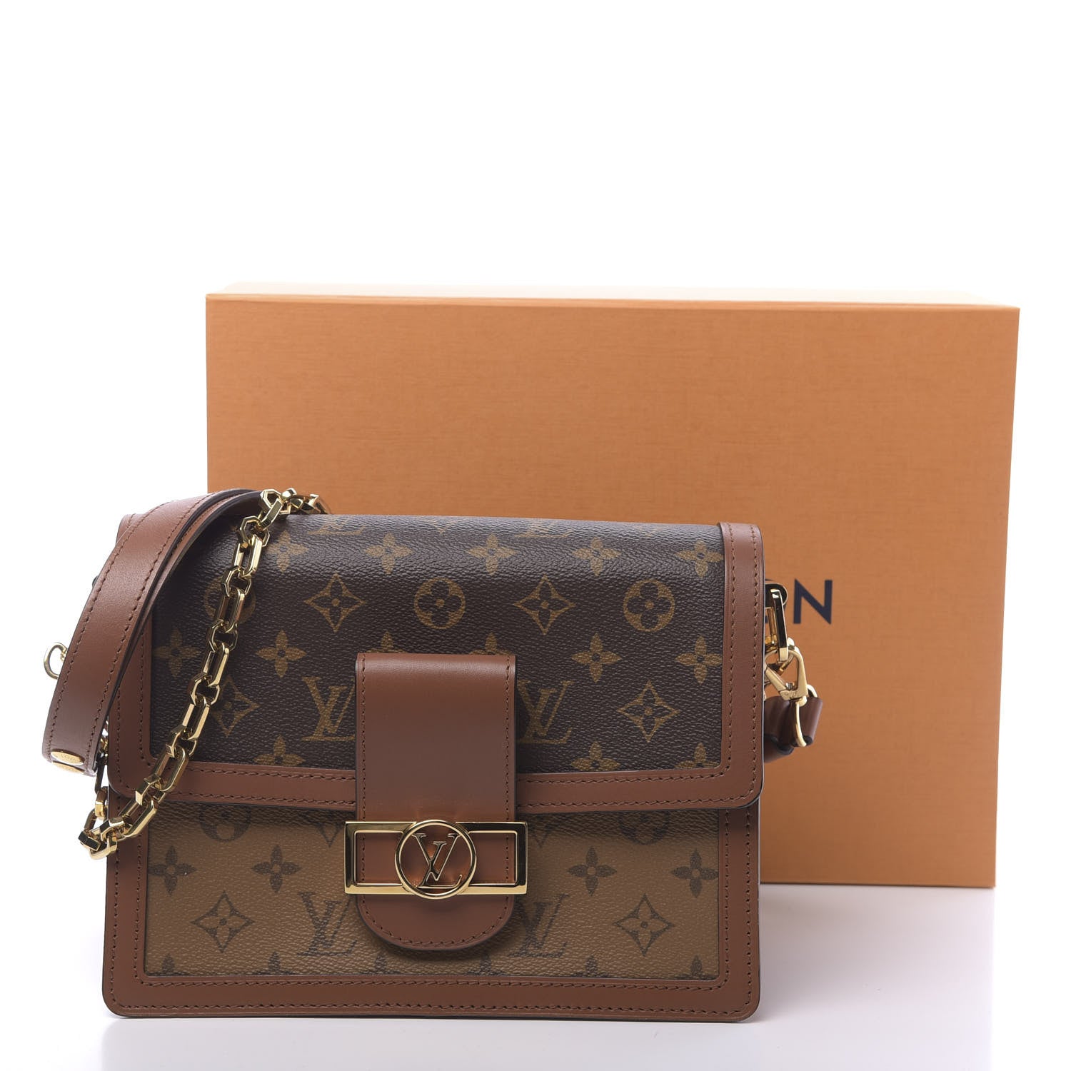 Louis Vuitton Reverse Monogram Dauphine MM 10 of 10