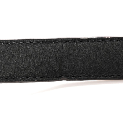 Louis Vuitton Calfskin Monogram 20mm LV Iconic Reversible Belt 65 26 Black 6 of 8