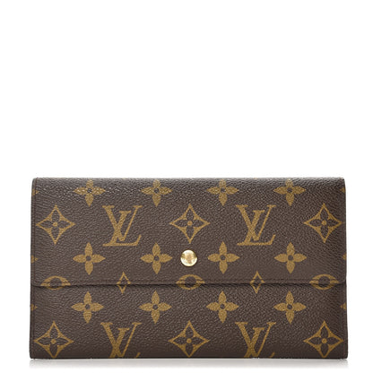 Louis Vuitton Monogram Porte Tresor International Wallet 1 of 9