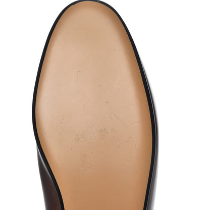 Gucci Calfskin Womens Princetown Slippers 40.5 Fondente Brown 9 of 10